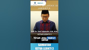 KAMPUS BUKAN TEMPAT UNTUK MENGEJAR NILAI AKADEMIK. #pejuangsarjana #mercubuana #mercutv #lldikti3