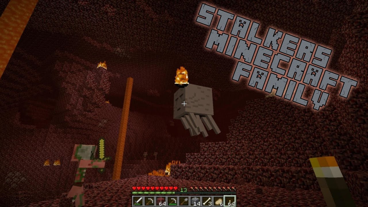 STALKERS Minecraft Family: ep. #8 (We On Fire)