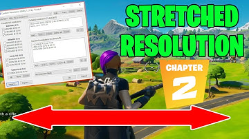 How to add Custom Resolutions in Fortnite Chapter 2! | (Custom Resolution Utility Fortnite)