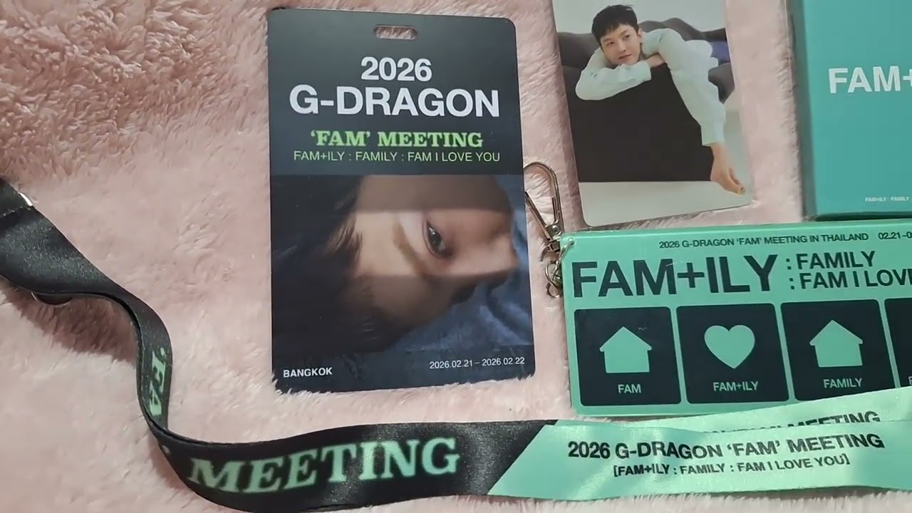 G-DRAGON 2026 FAM MEETING in Thailand [Ticket Benefit]
