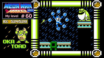 ロックマンメーカー自作ステージ【Megaman maker my level】60