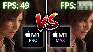 M1 Pro vs M1 Max - 6x Gaming Benchmarks - ALL M1 Apple Silicon compared!