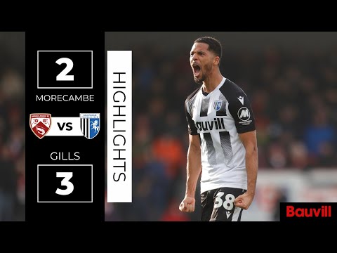 Morecambe Gillingham Goals And Highlights