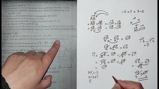 #Extra #vectors #grade10 #lebanon #collinear #math #solution #solve
