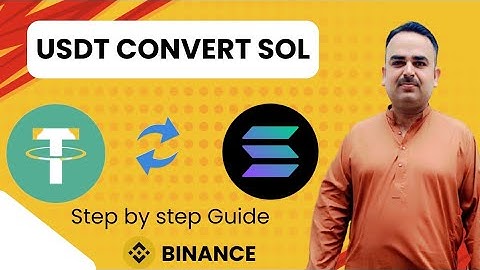Binance par USDT ko Solana mein kaise convert kroun? | How To convert usdt to sol on Binance 2025