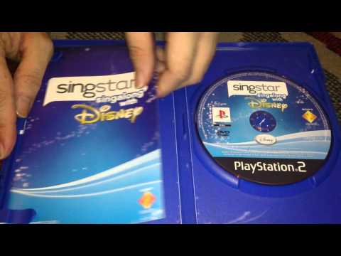 Nostalgamer Unboxes Sing Star Sing Along With Disney On Sony Playstation 2 Two UK PAL System Version