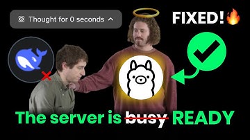 DeepSeek is DOWN Again? FIXED in 5 Minutes! 🔥 (Olama Setup Guide)