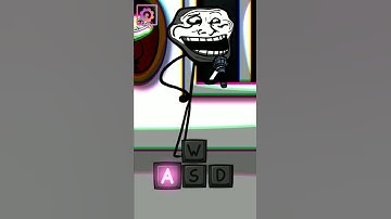 Fnf: Troll Face Character Test Android#fnf #android #shorts