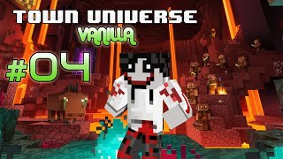 Town Universe Vanilla Bedrock: Terminando la CASA y ADOPTANDO un PATO-GALLINA #4 - 1.16.1