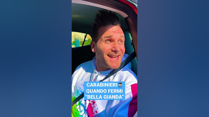 CARABINIERI👮🏻‍♂️ Quando Fermi BELLA GIANDA 😱 - iPantellas & Bella Gianda