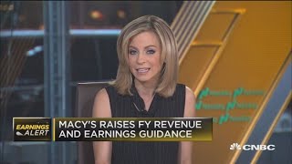 Macy's raises FY revenue and earnings guidance