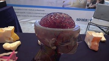 StrataSys 3D Printers Create Realistic Medical Models | IMSH 2017 Interview