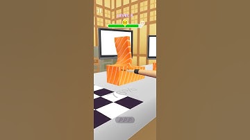 Sushi roll 3d walkthrough gameplay #shorts