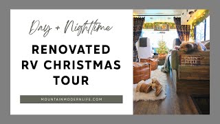 Motorhome for the Holidays: Renovated RV Christmas Tour