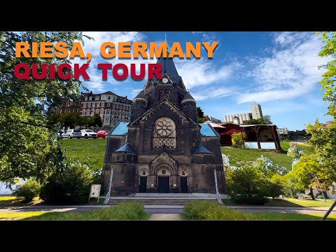 TRAVEL VLOG: RIESA GERMANY QUICK TOUR | WORLD'S FIRST 110 KILOVOLT POWER LINE INSTALLED