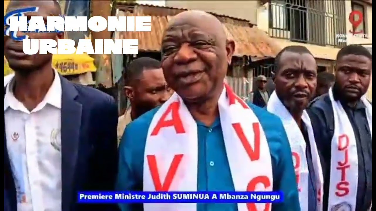 Suivez comment l'honorable LEVIEUX KUANSAMBU ainsi que toute la population ont reçu la P. MINISTRE