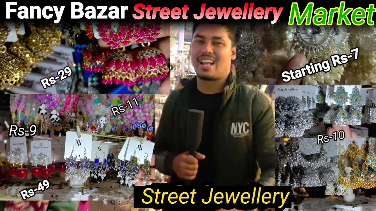 Fancy Bazar Wholesale Jewellery Market || 2025 New Jewellery Collection in Guwahati fancy Bazar