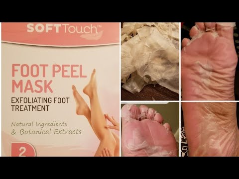 Soft Touch Foot Mask Foot Treatment Review # softtouch #footmask YouTube