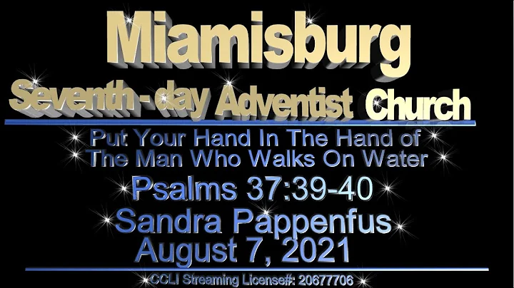 "PUT YOUR HAND IN THE HAND OF THE MAN WHO WALKS ON...
