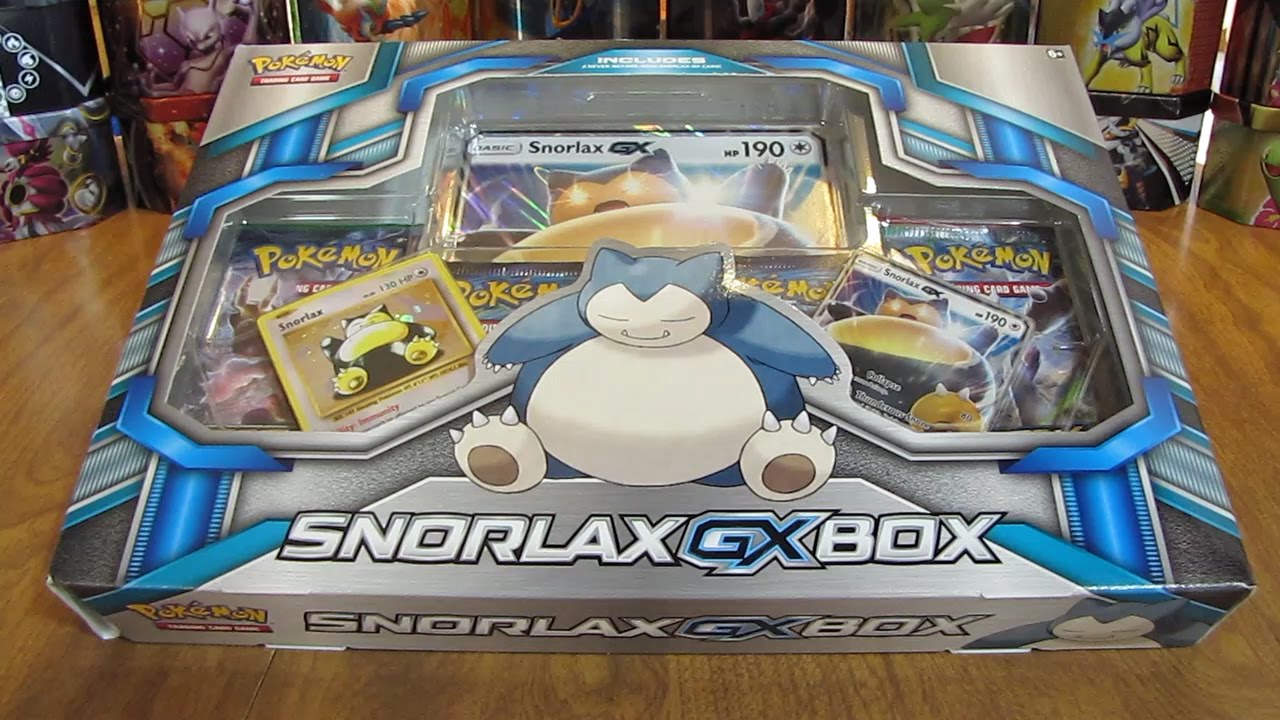 Pokemon TCG Snorlax GX Box Opening