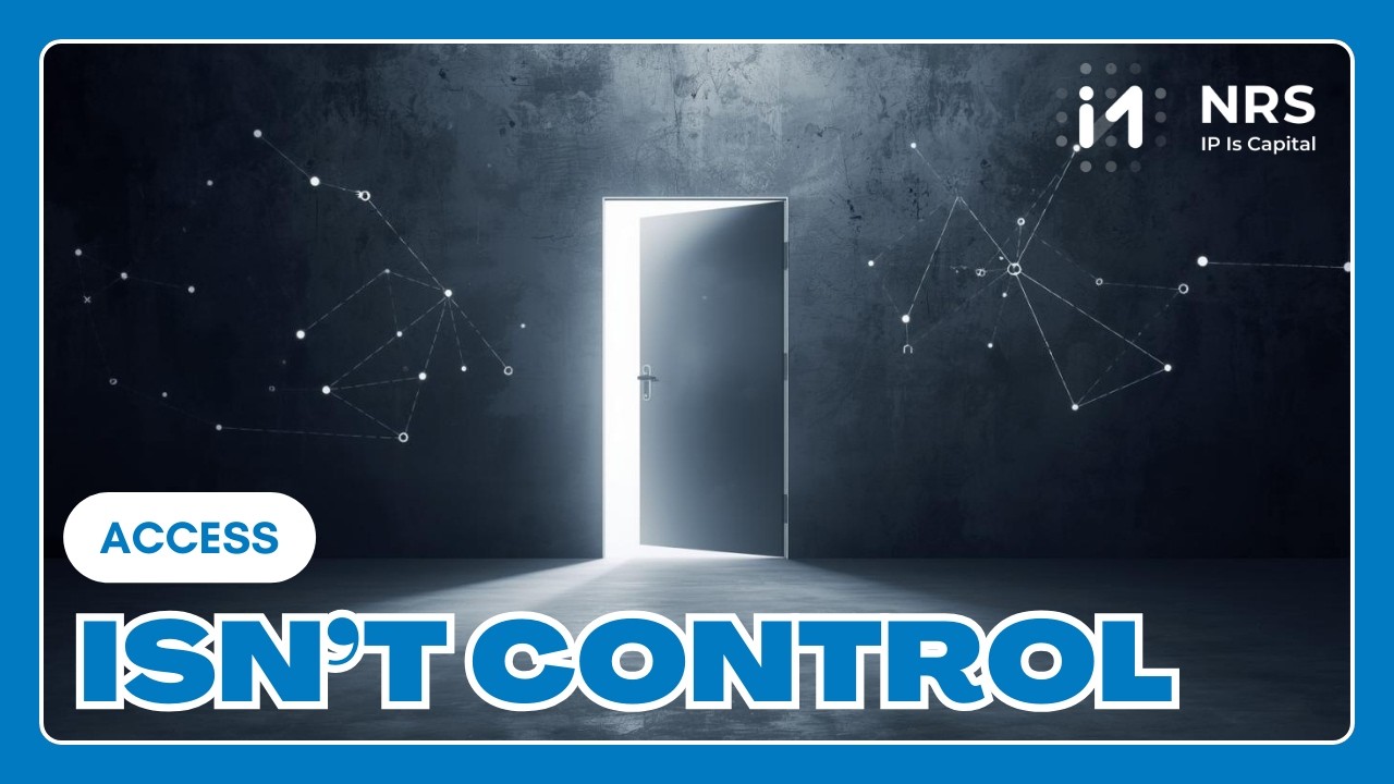 𝗔𝗰𝗰𝗲𝘀𝘀 𝗜𝘀𝗻’𝘁 𝗖𝗼𝗻𝘁𝗿𝗼𝗹 #IPIsCapital