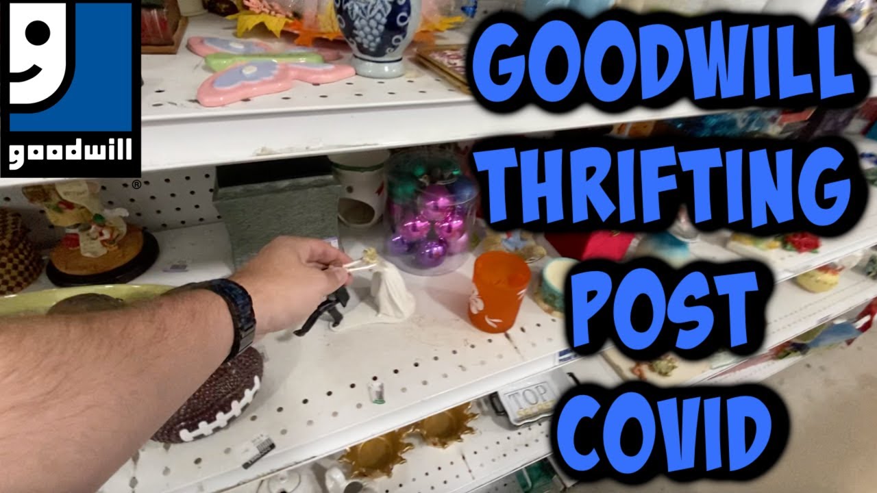 First Goodwill Thrifting Trip after Covid for Ebay inventory - YouTube