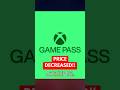 Xbox Game Pass Price DECREASED! #gaming #news