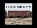 A New Engine and Boxcars For The Soo Line Stevens Point Division Let's Go Christmas Shopping