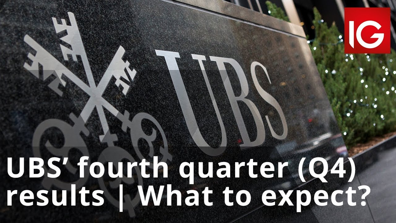 UBS’ fourth quarter (Q4) results What to expect? YouTube