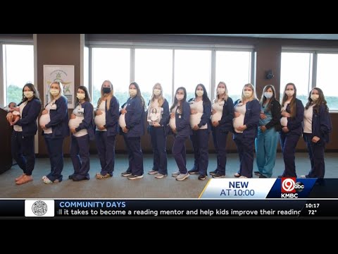 KMBC: Saint Luke's East Hospital Seeing Baby Boom Among Its Staff