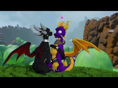 Spyro Falls In Love Animation