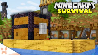 I Built The PERFECT Starter House for Minecraft 1.19 Survival!