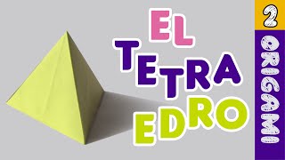 Cómo Hacer Un Tetraedro De Origami Método 02