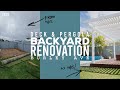 Backyard renovation  deck  pergola  design  build