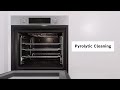 Bosch oven features  pyrolytic cleaning