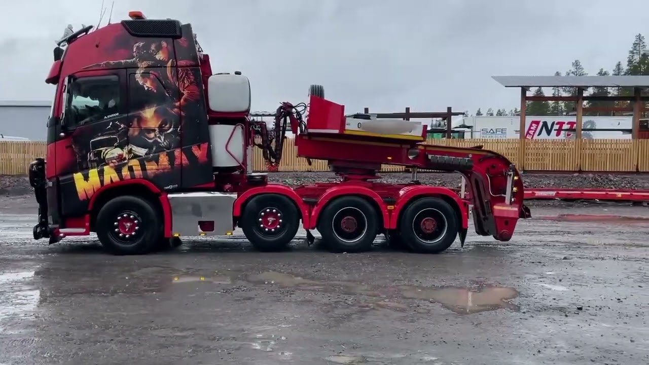 Tungdragare MADMAX VOLVO FH16 TRIDEM
