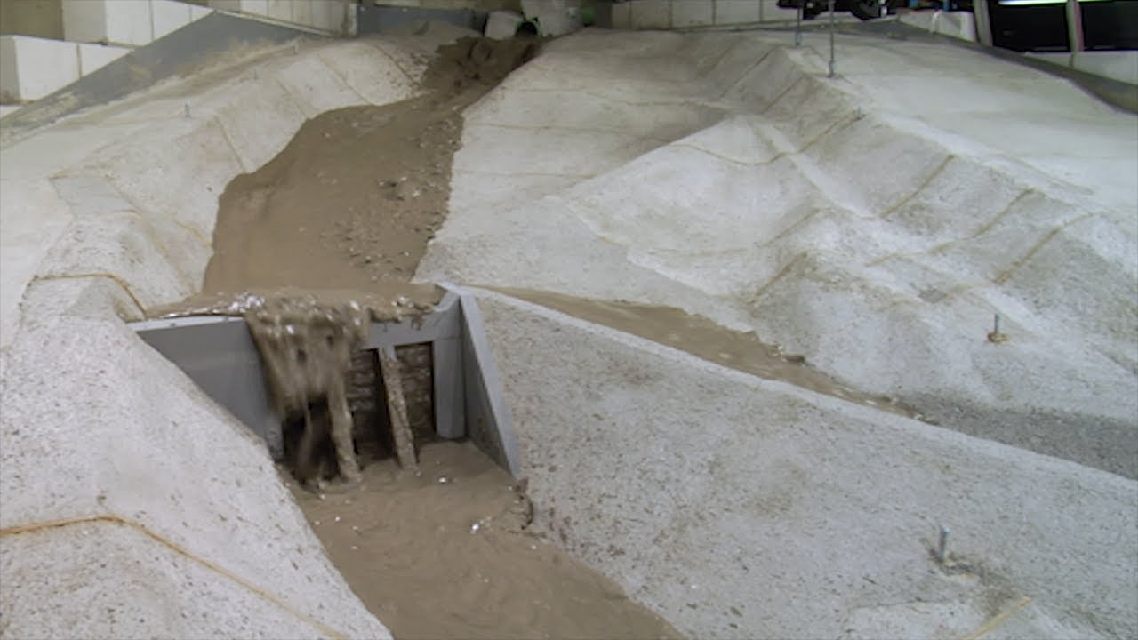 Aufbau des Wasserbaulabors am Campus Rapperswil-Jona | Dr. Jürg Speerli