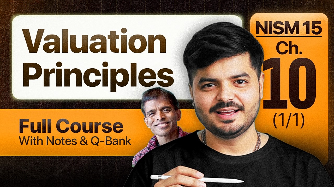 Fundamentals of Valuation in Hindi | FREE COURSE NISM 15 (2026): Chapter 10 | The Valuation School