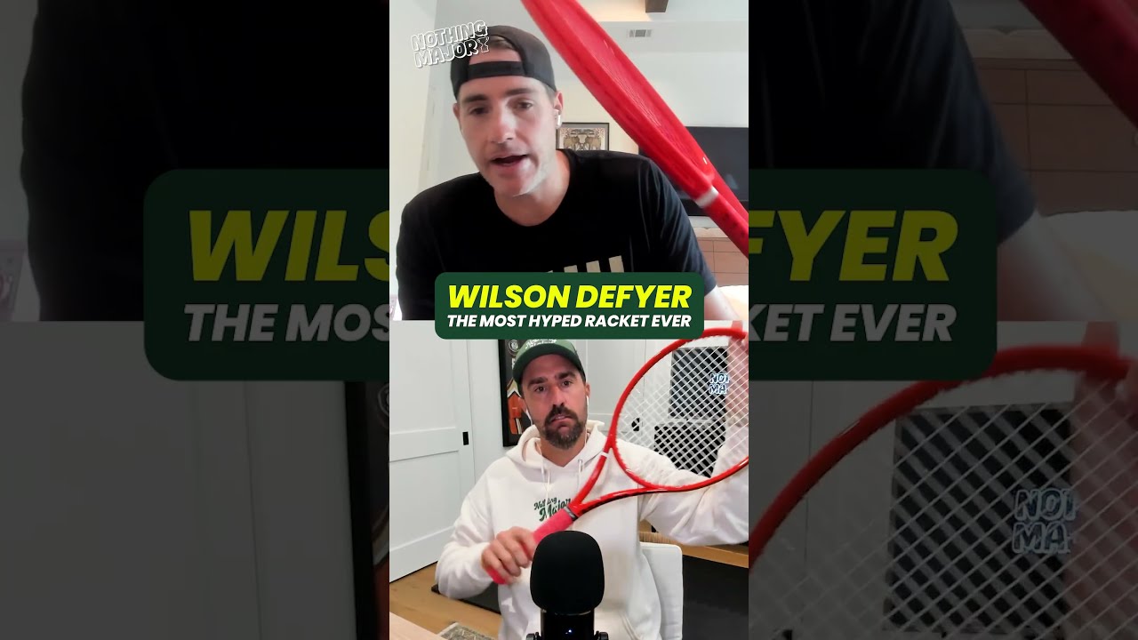 Testing the brand NEW Wilson Defyer racket!
