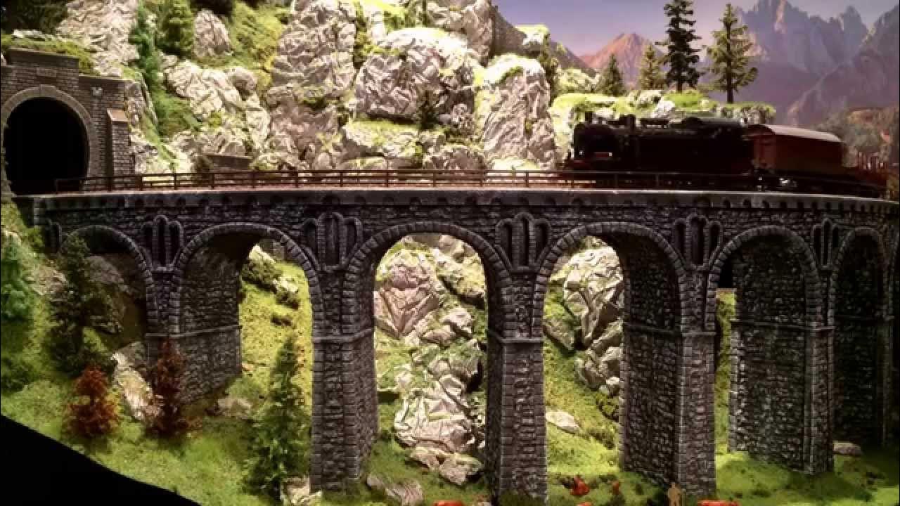 Noch model railroad bridge 58665 YouTube