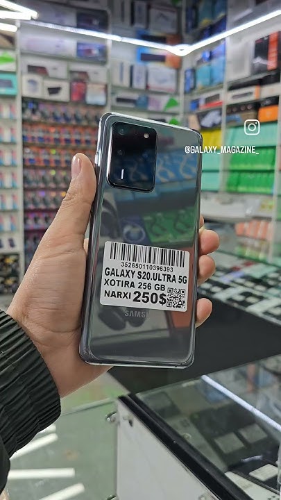 Galaxy S20 ULTRA 5G 256GB 12GB NARXI 250$ - YouTube
