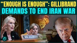 'This War Is Hurting Working Families': Gillibrand PUSHES To End Iran War | WATCH