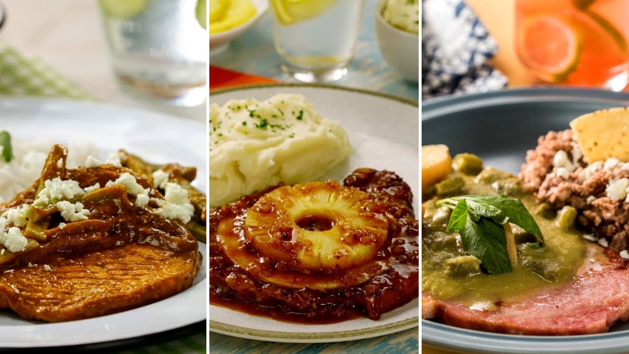 3 Formas de Preparar Chuletas de Cerdo fáciles peinados fáciles