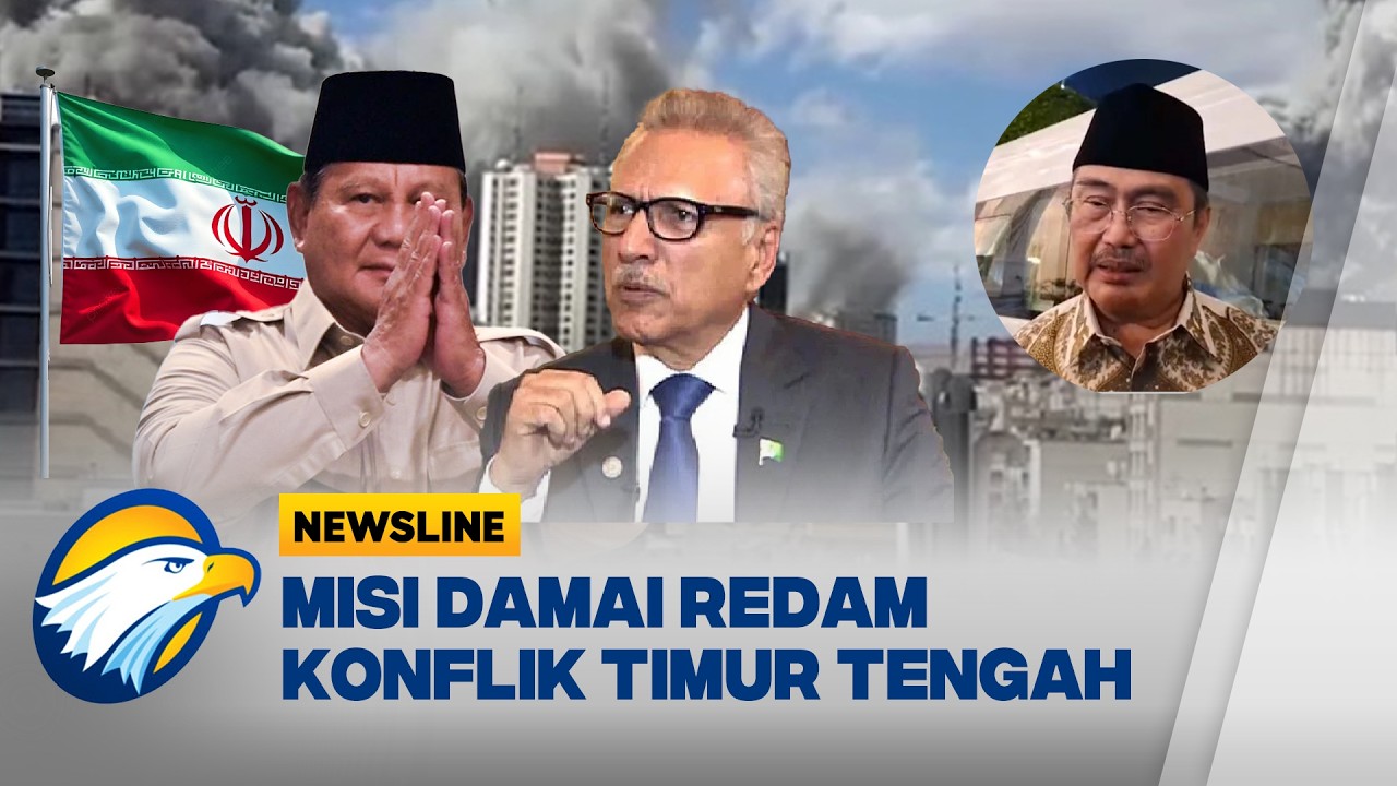 Misi Redam Konflik Timteng, Presiden Prabowo & Presiden Pakistan ke Iran - [Newsline]