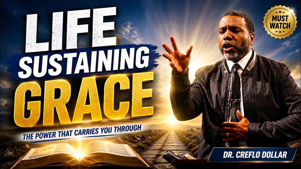 Life can bring challenges, pressure, and uncertainty, but God's grace is more than enough to sustain you through every season. In this encouraging message, Dr. Creflo Dollar reveals how God's grace strengthens, empowers, and supports believers in times of weakness and need.

Discover how grace is not only God's unearned favor but also His divine ability working in and through you every day. Learn how to rely on His strength instead of your own and experience the peace, joy, and victory that come through life-sustaining grace.

📖 Key Scriptures: 2 Corinthians 12:9, Hebrews 4:16, Ephesians 2:8

Be encouraged as you discover the limitless power of God's sustaining grace.

🌟 Support Our Mission with Super Thanks! 🙏

 Love our content? Now you can bless the ministry directly through the “Thanks” button under any of our YouTube videos!
Your Super Thanks helps CDM India continue sharing God’s Word, supporting outreach missions, and impacting lives with the message of grace.
Click the ❤️ “Thanks” icon, choose your amount, and leave a message of encouragement!
Every seed sown is making a mark that cannot be erased.
 Thank you for your love and support!
 Creflo Dollar Ministries India

🎉 Join Our YouTube Family!
Gain access to exclusive content and partner perks:
👉 Click here to become a member

🙏 Support Creflo Dollar Ministries India 🙏
Your generous giving helps us reach more people with the Gospel of Grace.

💻 Donate Online:
Visit www.creflodollarministries.org
Click "Give" and select PayU for secure online donations.

✉️ Mail Donations:
Creflo Dollar Ministries Outreach
#6-1-68/2, 2nd Floor, Radha Krishna Puram
Opp. Mary Matha Church, Sainikpuri, Kapra
Secunderabad, Telangana, India – 500094

📱 Mobile Payments:
PayTM / Google Pay / PhonePe / Amazon Pay: 9866111333
UPI ID: 9866111333@ptsbi

📞 Contact Us:
Phone: +91 9866111333
Email: info@cdmindia.co.in

Thank you for your continued prayers and support.
God bless you abundantly!