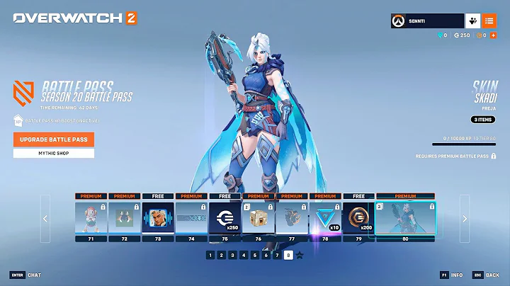 Overwatch 2 - Season 20 Battle Pass (Full Showcase)