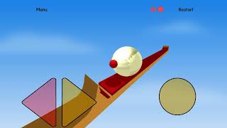 Rouje Ball - All World 1 3D Levels Gameplay #redball screenshot 2