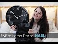 F&amp;F és Home Decor HAUL | Csillsz