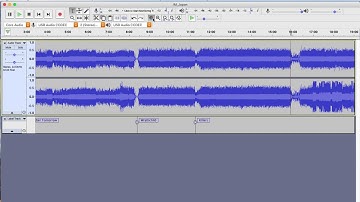 Use Audacity to title and export songs from an audio file using labels and multiple export.