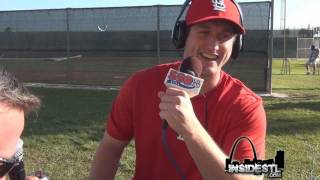 Cardinals 3B David Freese on The ITD Morning After at Spring Training 2012